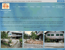 Tablet Screenshot of napatanalodge.com